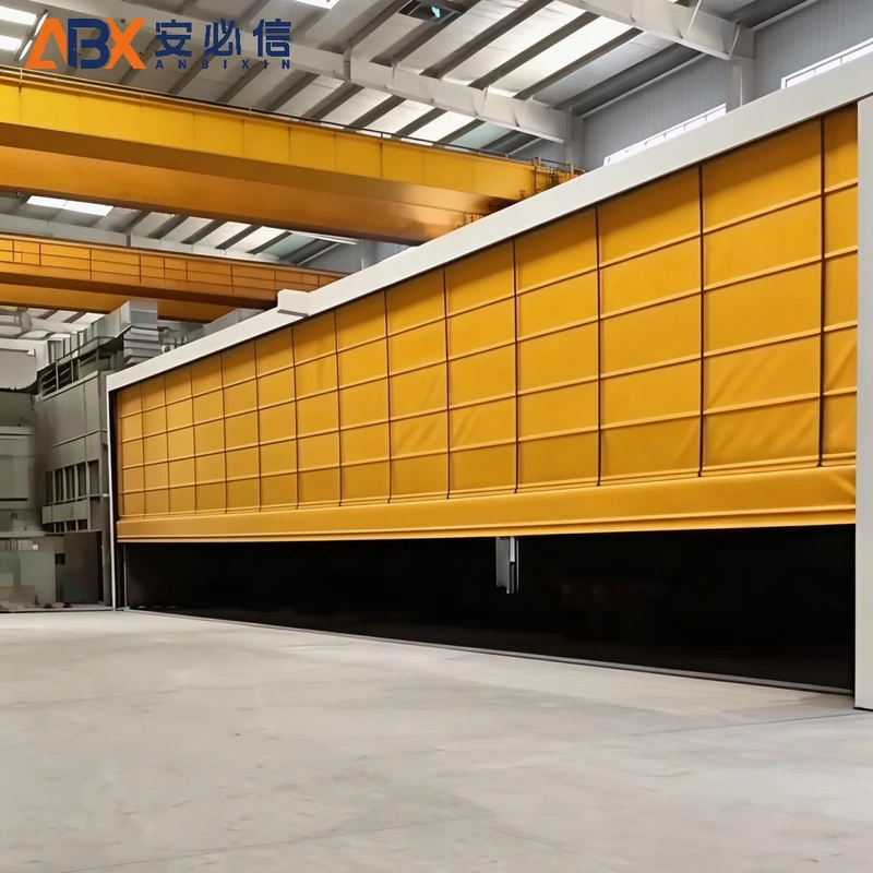 六安市软帘堆积门